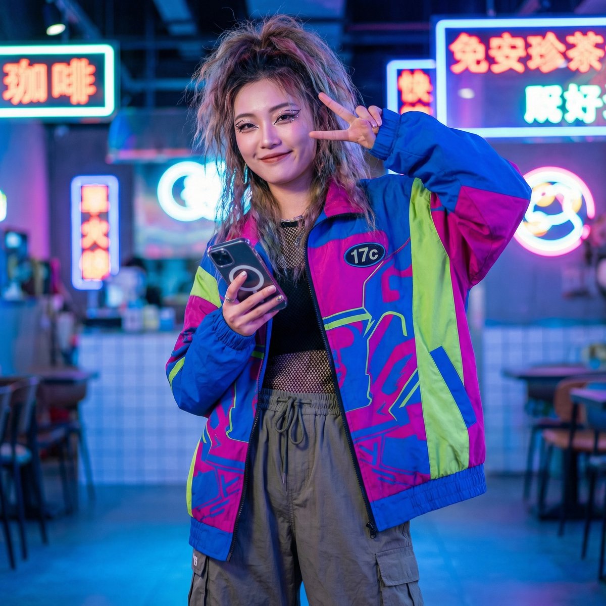 17c潮流KOL - 街头时尚女神